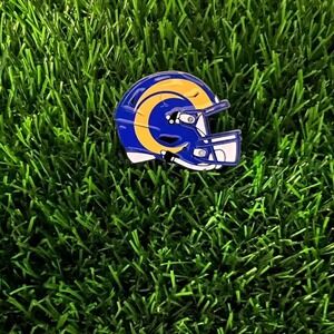 Rams helmet pin